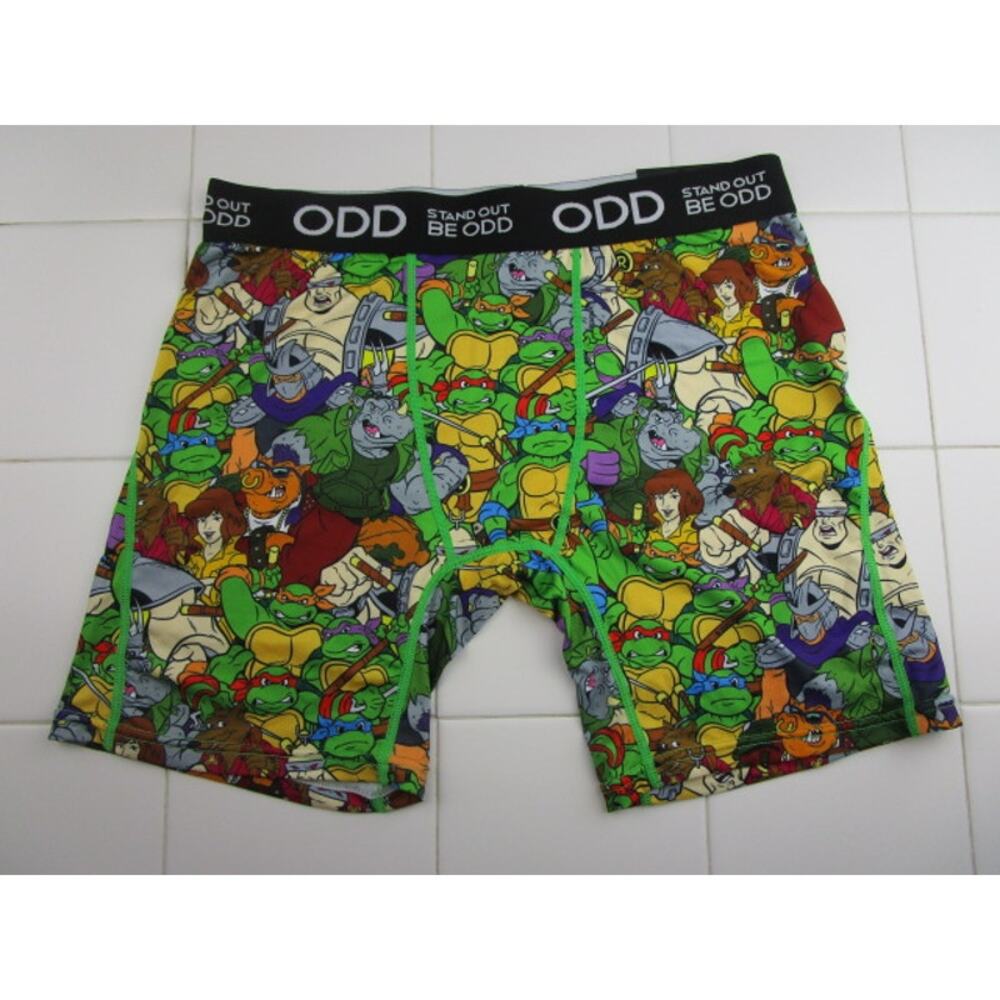 ODD Sox TMNT Teenage Mutant Ninja Turtles AO Men's Size Large‎ Boxer Briefs
